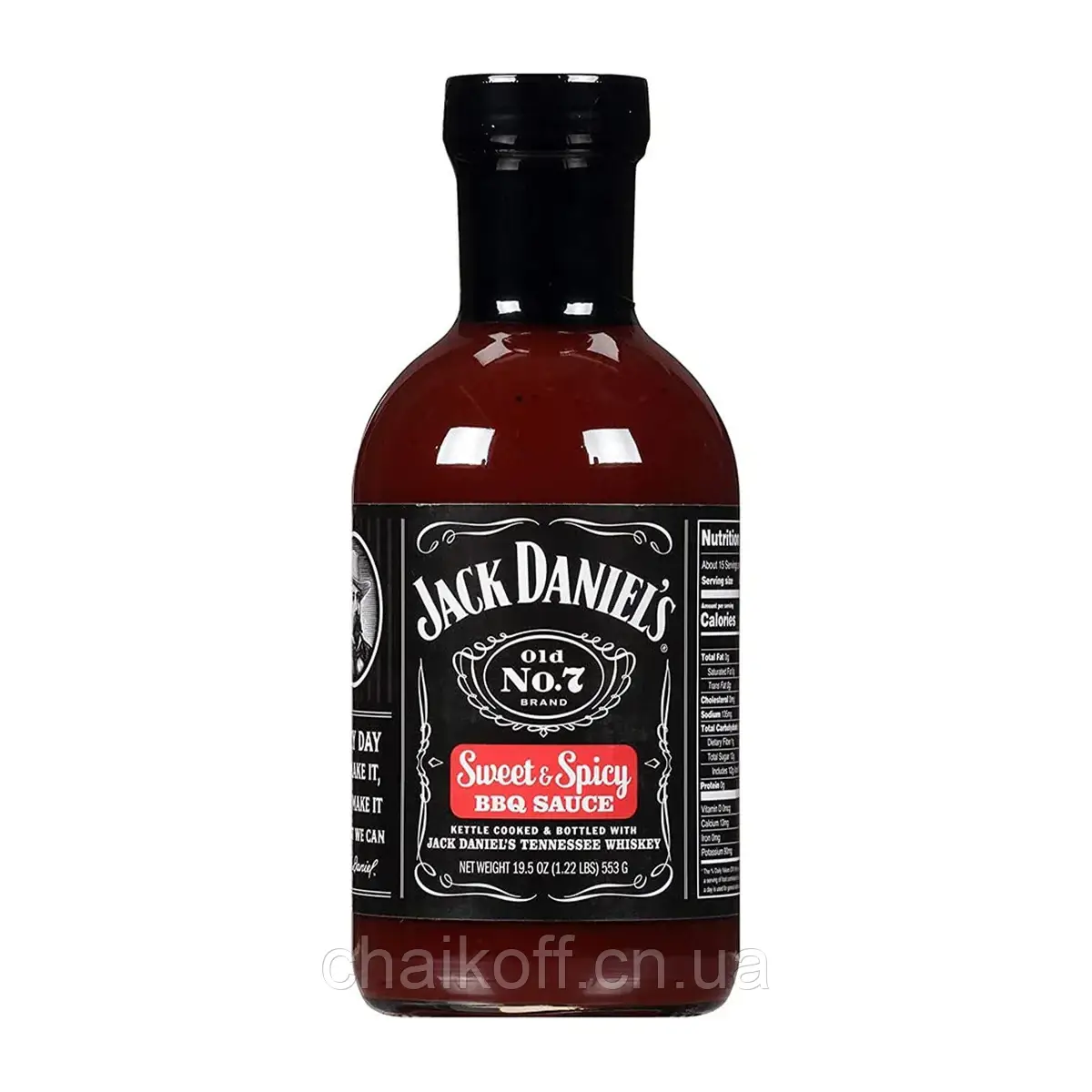 Соус Jack Daniels Sweet end Spicy Barbecue Sauce 553 г