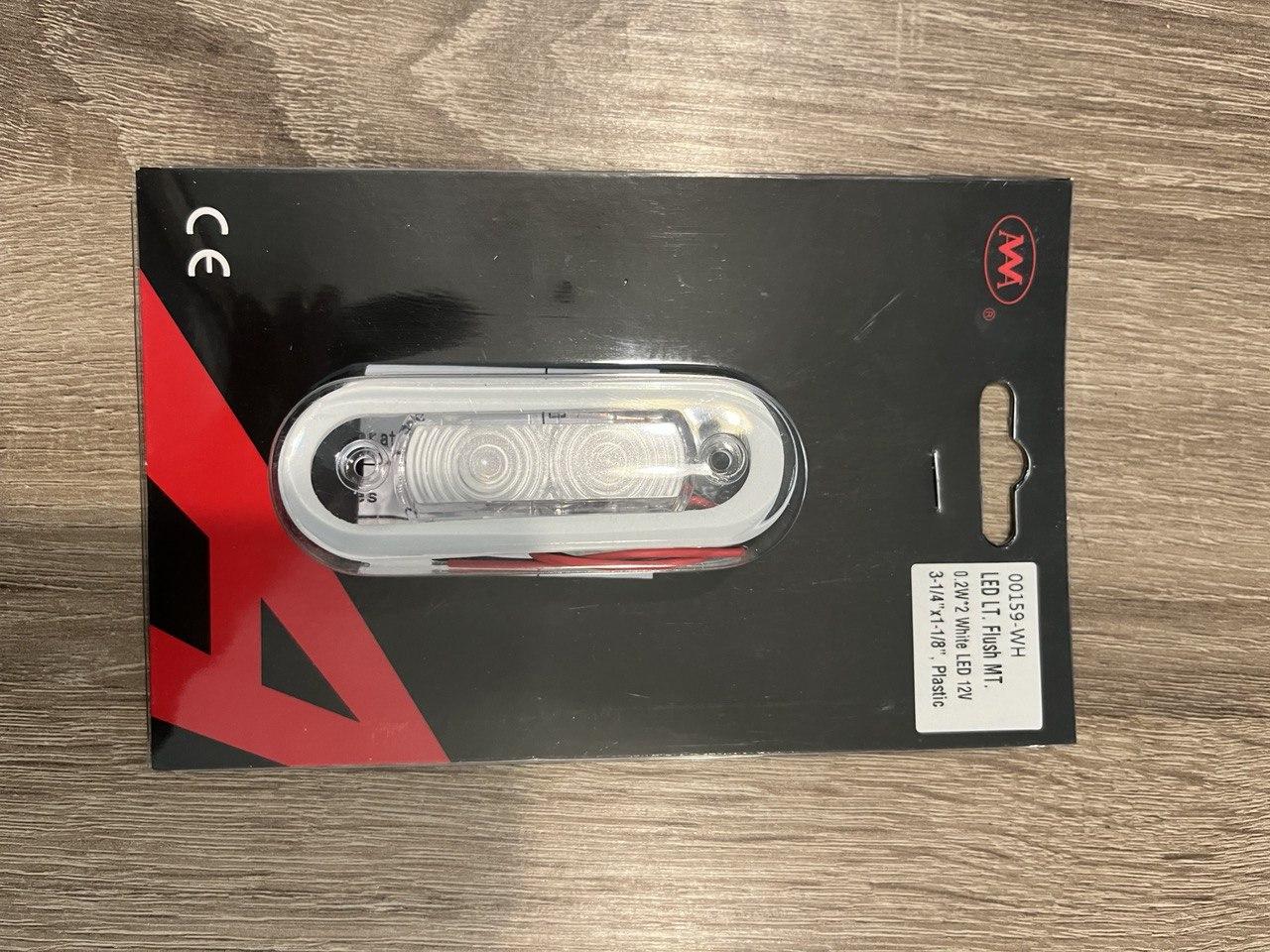 Палубний світильник ААА 00159-SSWH 04Вт 858х308 мм, фото 1