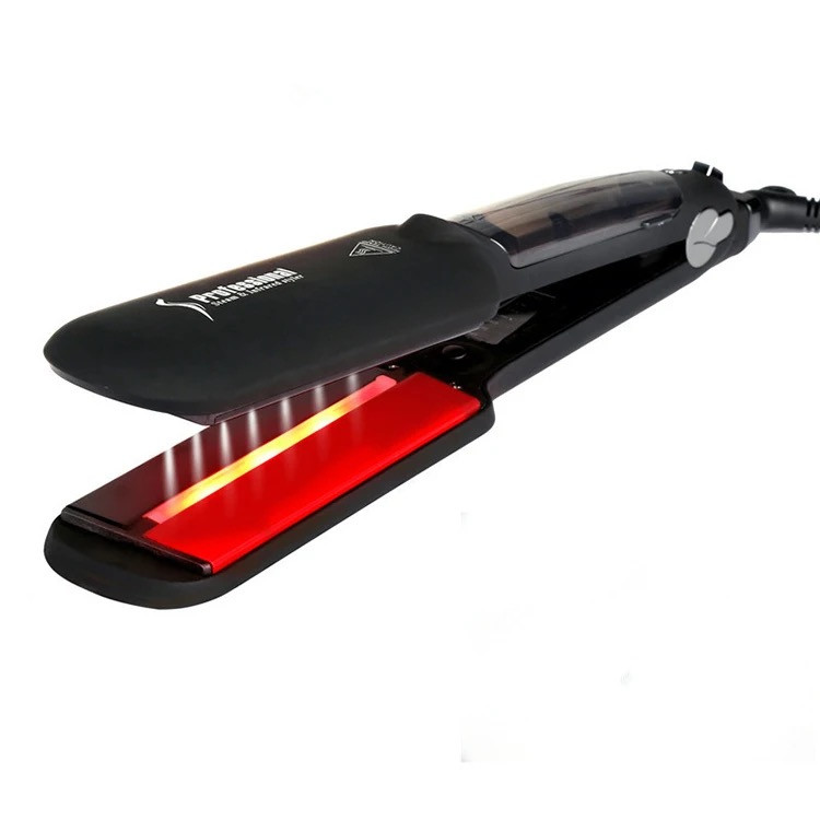 Паровий інфрачервоний випрямляч для волосся Ultrasonic Professional Steam Infrared Styler GM-HS010-BLK