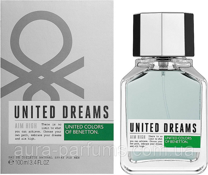 Чоловічі парфуми Benetton United Dreams Aim High Туалетна вода 100 ml/мл