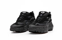 Зимові Чоловічі Кросівки Reebok Zig Kinetica 2 Edge Black Grey / Рибок Зіг Кінетика 2 Едж Чорні з Сірим, фото 5