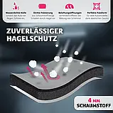 Тент брезент автомобільний протиградовий S (406 x 165 x 120 cm), фото 7