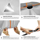 Тент брезент автомобільний протиградовий S (406 x 165 x 120 cm), фото 10