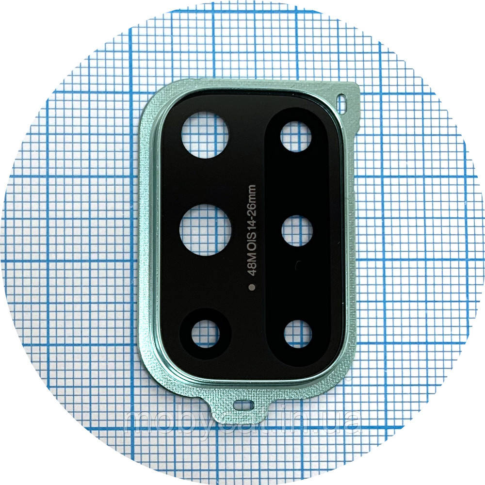 Скло камери OnePlus 8T, OnePlus 8T+ 5G (в зеленій рамці), фото 1