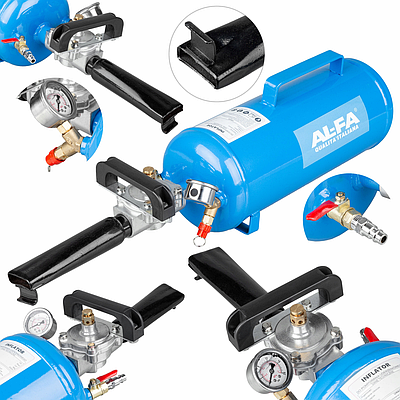 Інфлятори для ударного накачування шин