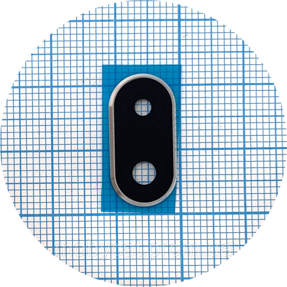 Скло камери Huawei P Smart Plus , Nova 3i (у сріблястій рамці), фото 1