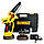 Безщіткова акумуляторна мініпила DeWalt 15 см DCMPS520P1 (36V,5AH) Пила девольт з автоматичним мастилом bs, фото 3