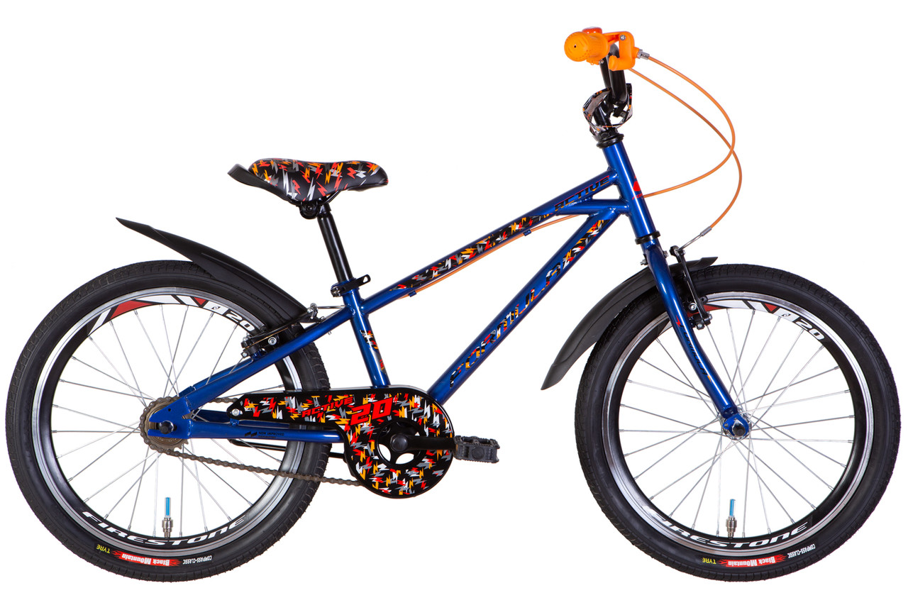 Дитячий велосипед 20" Formula ST ACTIVE Vbr на зріст 110-125 см синій