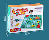 Головоломка Автолабіринт - Навчальний лабіринт з машинками для розвитку логіки та моторики, фото 2