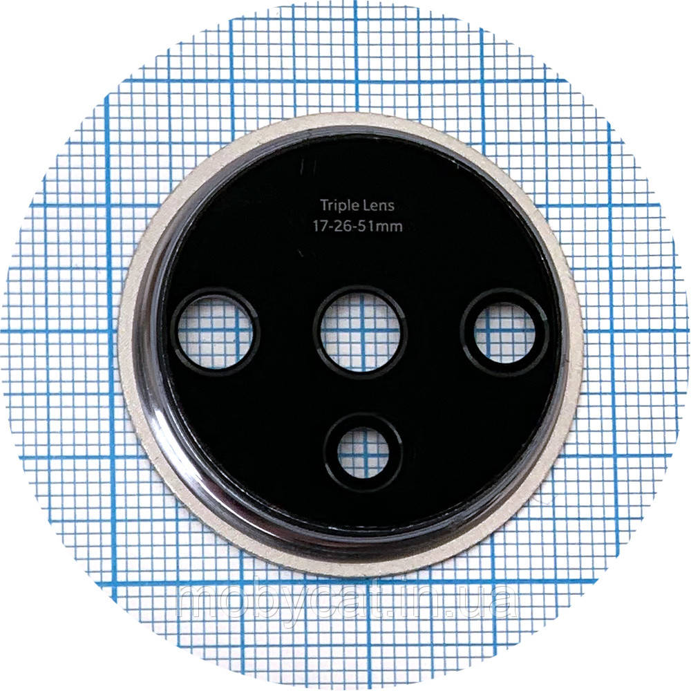 Скло камери OnePlus 7T HD1907 (у сріблястій рамці), фото 1