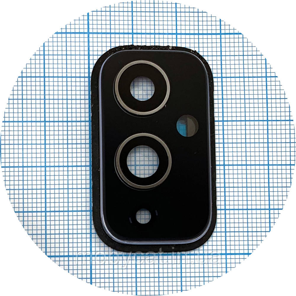 Скло камери OnePlus 9 (з чорною рамкою), фото 1