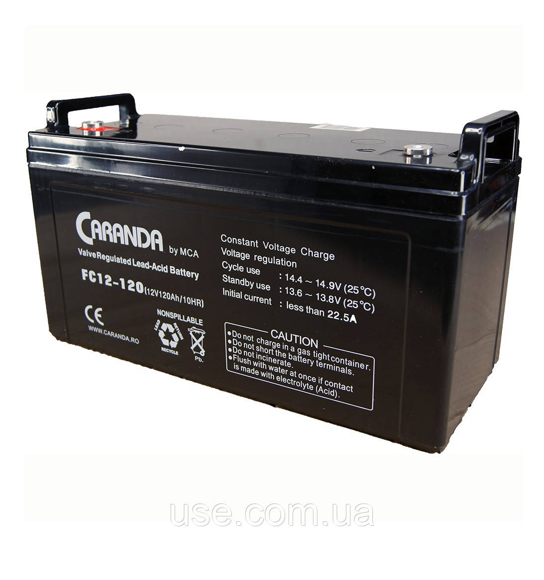 Акумулятор для СЕС 12V, 120 ампер, годин, Ah, 12 V, Вольт, гібридний інвертор, для сонячної станції