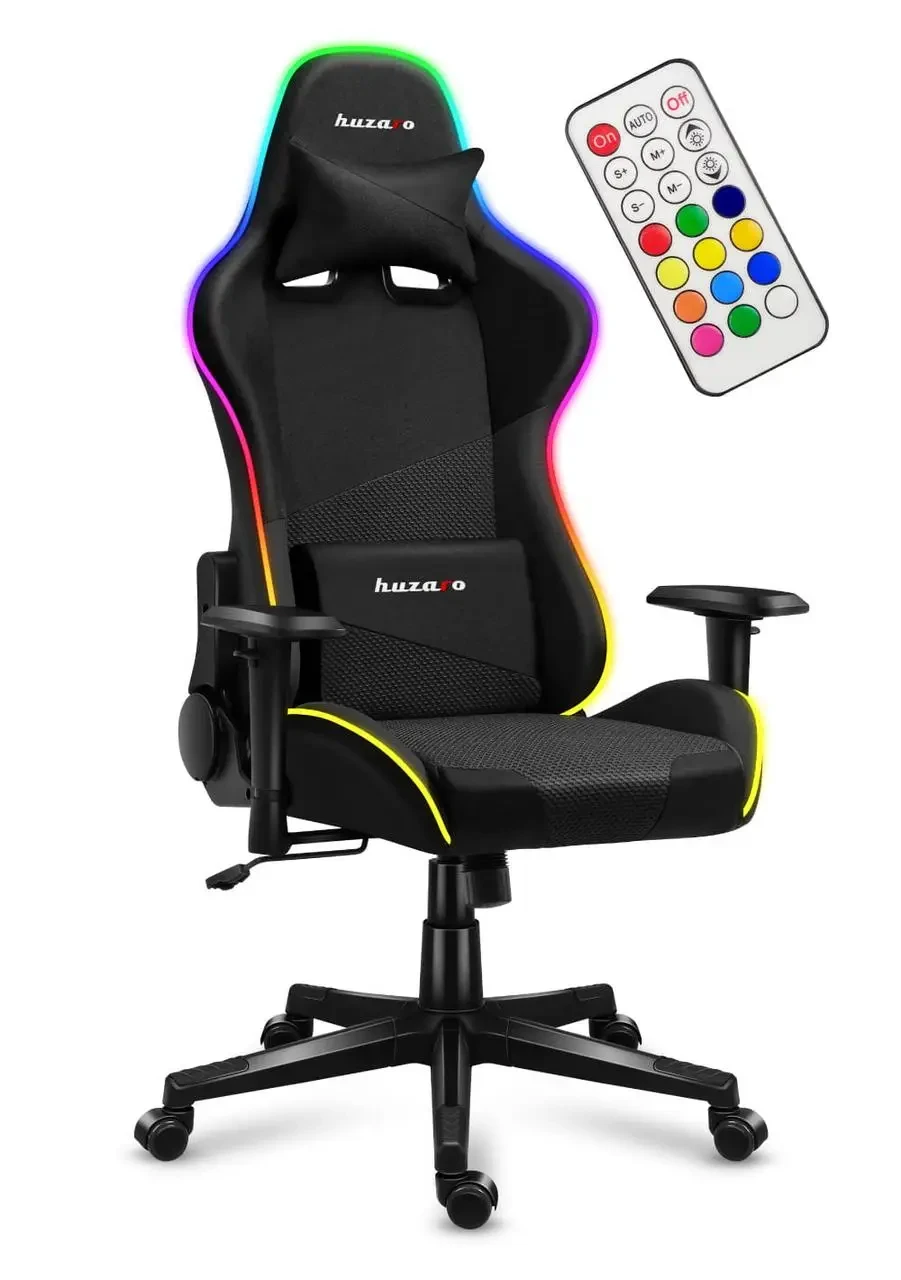 Крісло Комп'ютерне Геймерське HUZARO Force 6.3 RGB