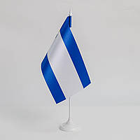 Прапорець Херсонської області,13,5х25 см., атлас щільний, 2-х сторонній друк