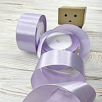 *5 рул* / Стрічка атласна / 4 см / Бузкова / 25 ярдів (22,86 м)