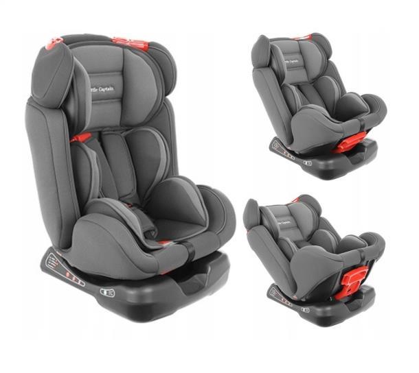 Автокресло Little Capitan 0-36kg Grey