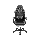 Кресло геймерское Kruger&Matz GX-150 с подставкой для ног Black/Grey, фото 7