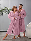 Жіночий махровий халат довгий новинка 2024, фото 7