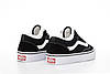 Зимові Кеди Vans Old Skool Winter Black White / Ванс Олд Скул Чорні з Білим (Хутро), фото 6