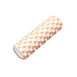 Ролик масажний для йоги та фітнесу, рожевий 45 х 14,5 см 2063_Pink, фото 3