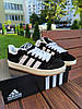Зимові Кросівки Adidas Campus 00s Winter Black White / Адідас Кампус 00 Чорні з Білим (Хутро), фото 6