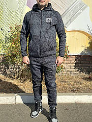 Чоловічий зимовий костюм Jordan Fleece 3M Mixed Grey