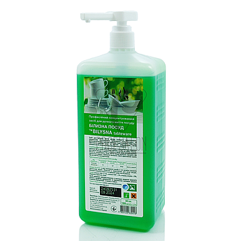 Білизна Посуд - професійний концентрований засіб для ручного миття посуду, 1000 мл