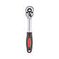 Ручка з храповим механізмом на 24 зуби 1/4'', Cr-v INTERTOOL HT-2104, фото 4