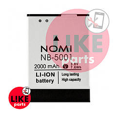 Акумулятор Nomi NB-5001 оригінал Китай i5001 EVO M3 2000 mAh