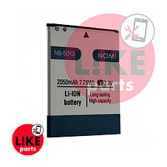 Акумулятор Nomi NB-5013 оригінал Китай i5013 Evo M2 Pro, i5012 Evo M2 2050 mAh