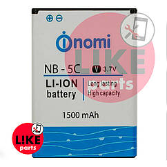 Акумулятор Nomi NB-5C i182 оригінал Китай 1500 mAh