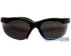 Захисні окуляри MCR Safety Klondike Plus, чорні лінзи (США) , фото 5