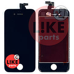Дисплей Apple iPhone 4 з тачскріном чорний AAA