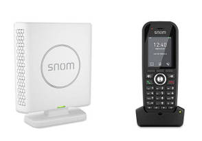 Система IP DECT зв'язку на 20 абонентів Snom M430 з DECT-телефоном M30, фото 1