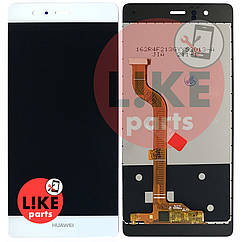 Дисплей Huawei P9 EVA-L09 EVA-L19 EVA-L29 з тачскріном білий