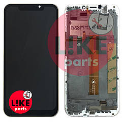 Дисплей Leagoo M11 з тачскріном чорний оригінал 100% з передньою панеллю