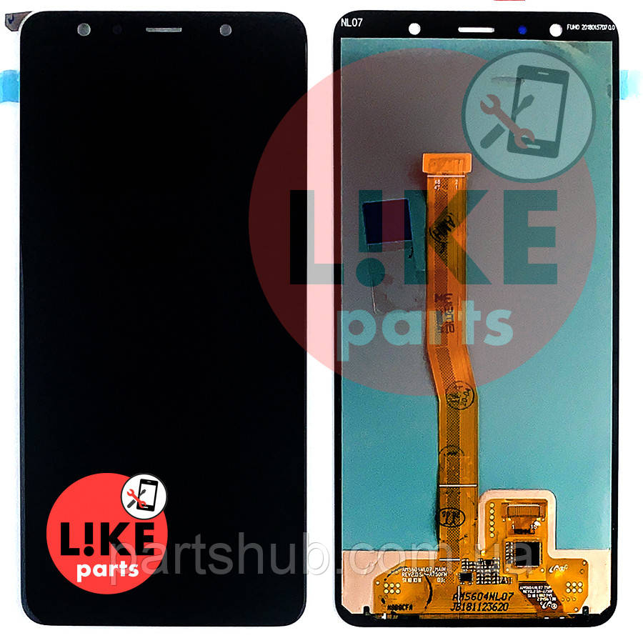 Дисплей Samsung Galaxy A7 2018 A750F з тачскріном оригінал Китай, фото 1