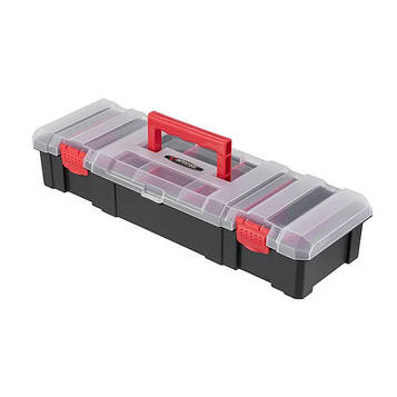 Органайзер 18", 7 комірок, 6 знімних перегородок, 46х16.5х9.1 см INTERTOOL BX-4042
