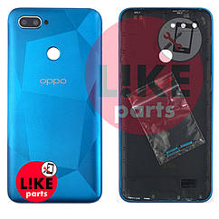 Задня кришка Oppo A12 CPH2083, CPH2077 сумістю Oppo A12s синя оригінал Китай