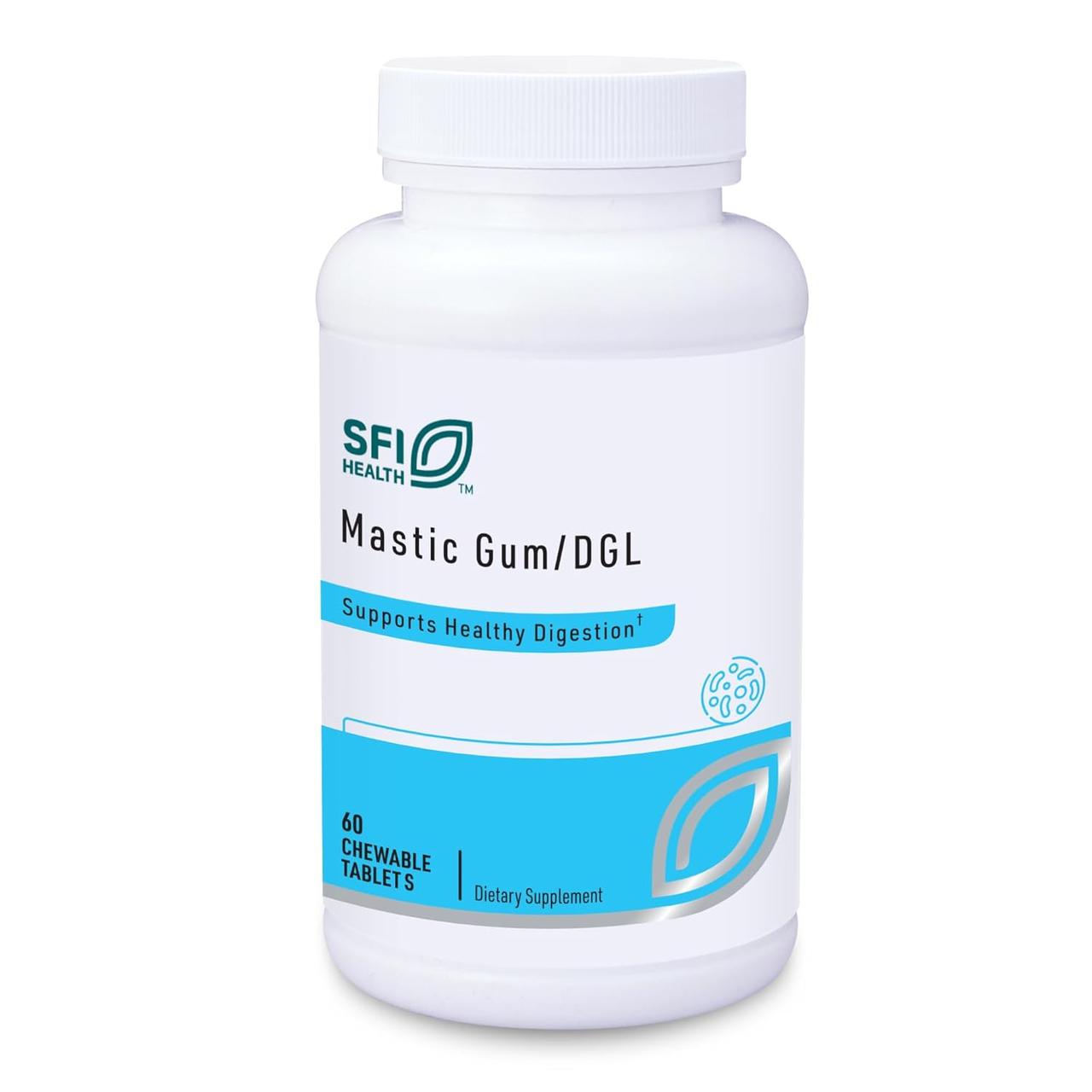 Klaire Mastic Gum/DGL / Жувальна мастика + солодка 60 жувальних ...
