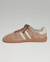 Кеди жіночі Prima d'Arte 20881 36 бежеві замші, фото 4