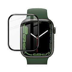 Захисне скло (плівка) Apple Watch 1, Watch 2, Watch 3 38 мм (чорне Glass)