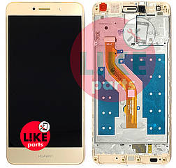 Не вибирати Huawei Y7 2017 (TRT-L21)/Y7 Prime 2017/Enjoy 7 Plus/Nova Lite Plus + тачскрин, з передньою панеллю золотистий