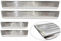 Захисні накладки на пороги для Volvo EX30 2023+ /срібляста нерж.сталь/