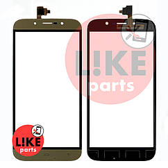 Тачскрін Bravis A553 Discovery Dual SIM, Umi Rome X золотистий