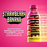 Напій Prime Hydration Strawberry Banana 500 мл, фото 9