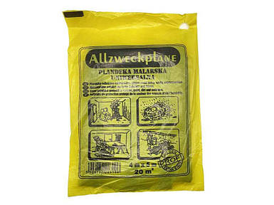 Плівка захисна 20мкр 4х5м Жовта ТМ WOFFMANN FG