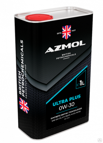 Азмол Моторна олива AZMOL Ultra Plus 0W-30 1 л