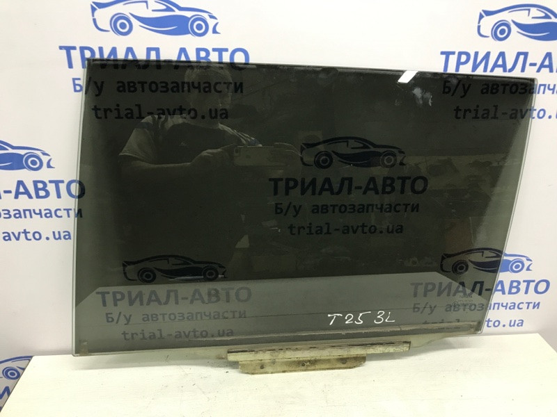 Скло дверей заднє ліве Toyota Avensis T25 1.8 БЕНЗИН 1ZZFE 2003 (б/в), фото 1