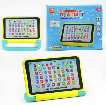 Інтерактивний планшет від TK-61308 "Мій перший планшет" різнокольоровий